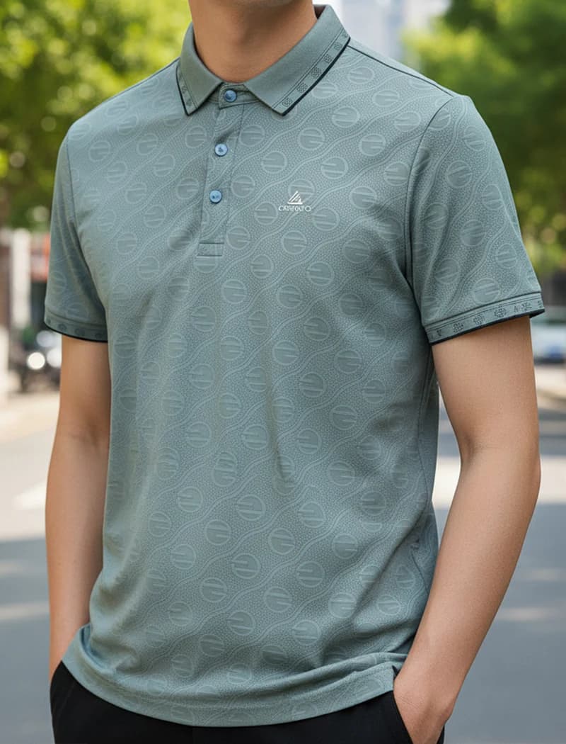 PL153 Olive Men's Polo