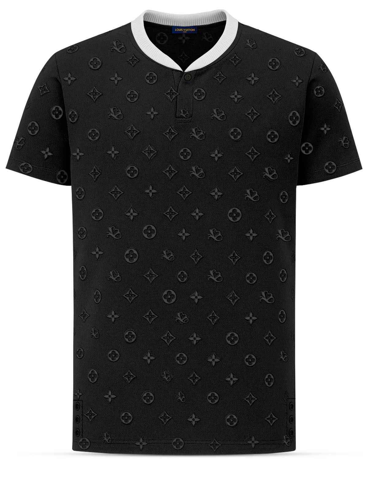 PTS98  Black Men's T-shirt