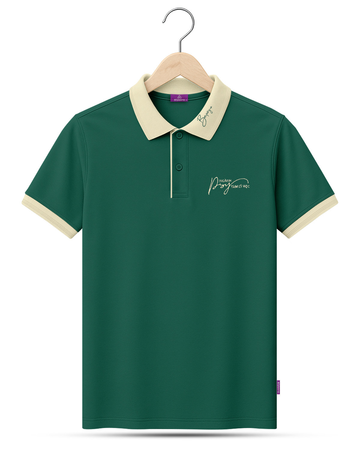 APL32 Green Men's Polo