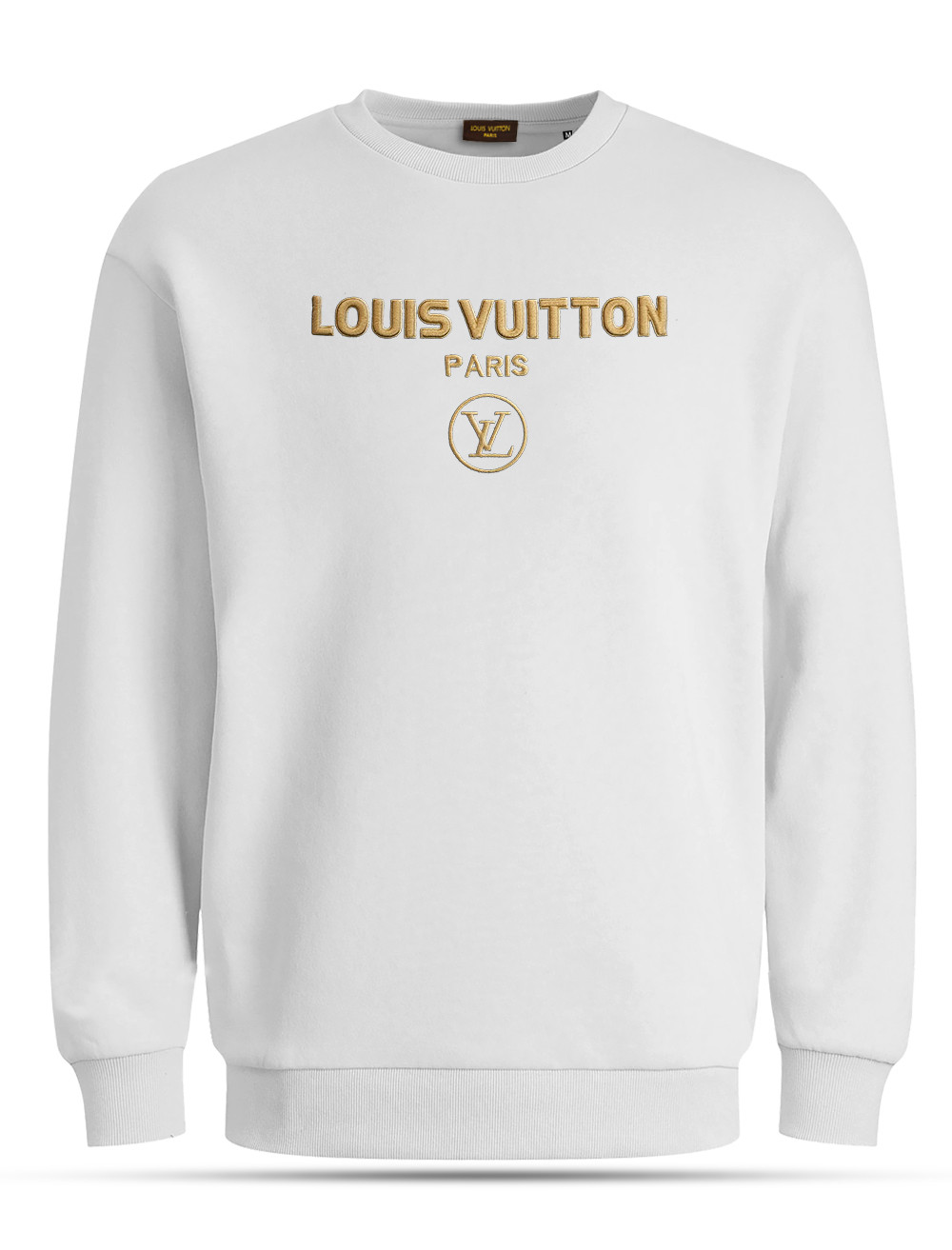 SFT46 White L V Sweatshirt