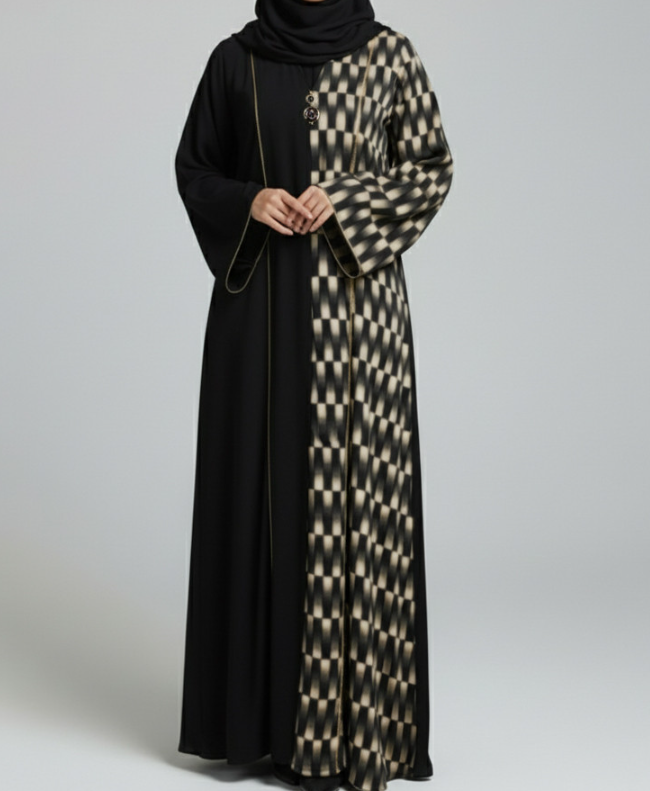 BRK11 White without hijab Borkha